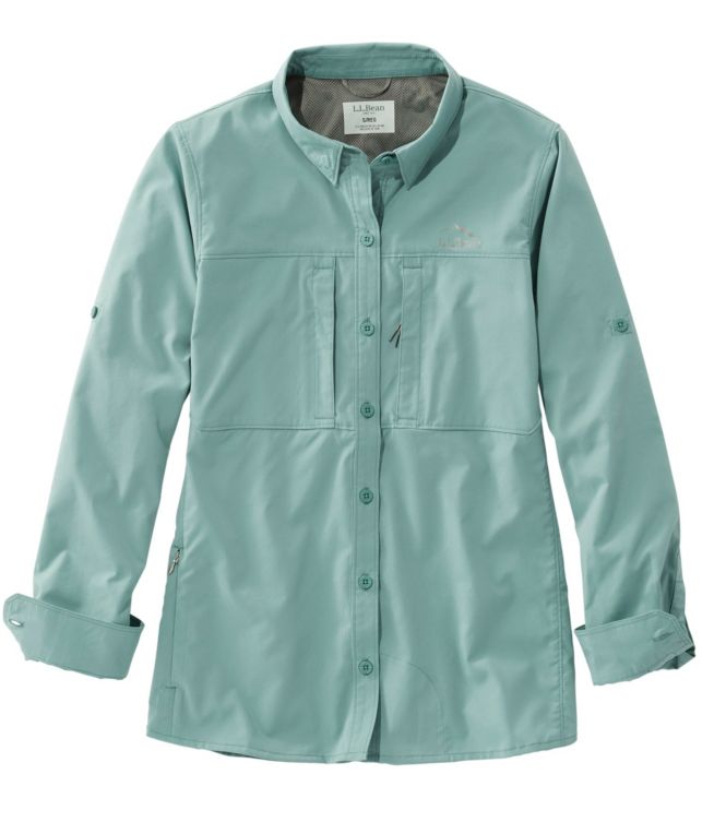 Women's Tropicwear Pro Stretch Shirt, Long-Sleeve - LLBeanoutlets