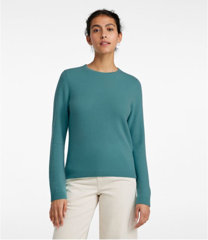 Women's Classic Cashmere, Crewneck - LLBeanoutlets