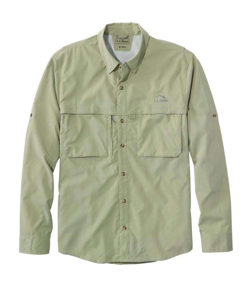 Men's Tropicwear Shirt, Long-Sleeve - LLBeanoutlets
