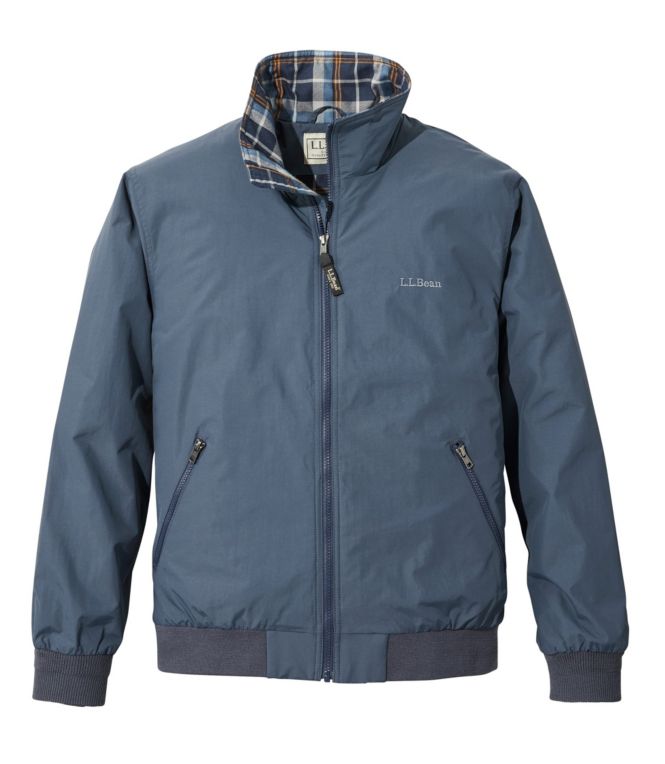 Men's Warm-Up Jacket, Flannel-Lined - LLBeanoutlets