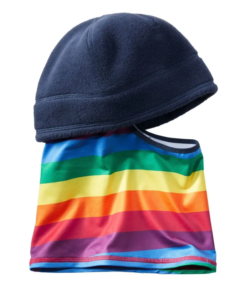 Kids' Mountain Classic Fleece Hat And Gaiter Combo - LLBeanoutlets