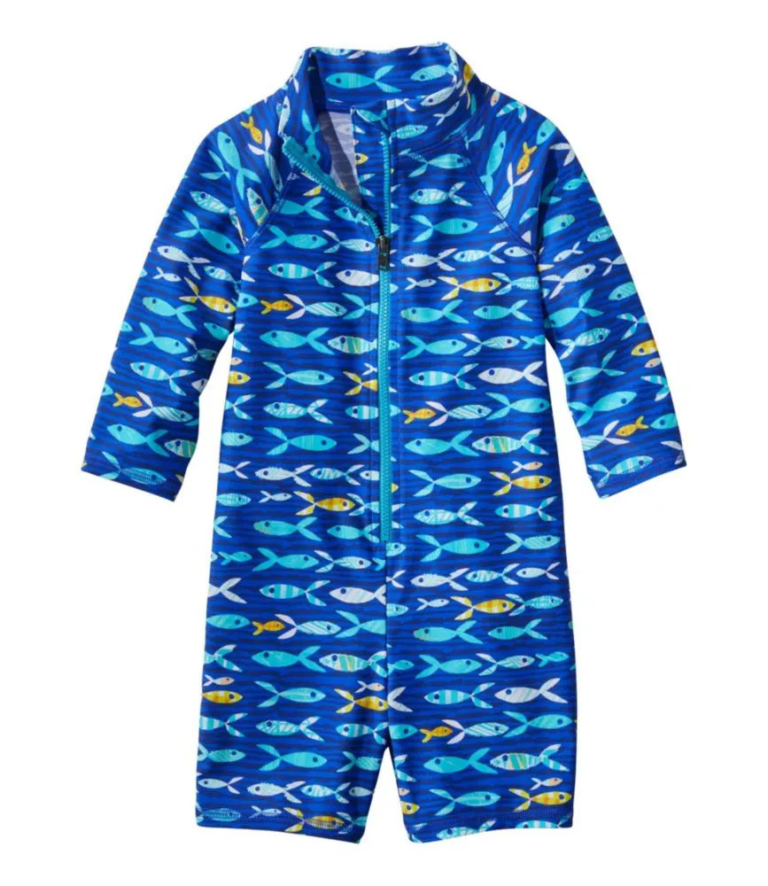Toddlers' Sun-and-Surf Bodysuit, Print - LLBeanoutlets