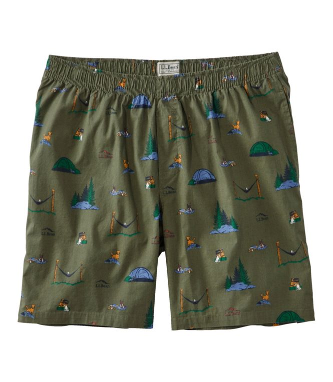 Men's Comfort Stretch Woven Sleep Shorts - LLBeanoutlets
