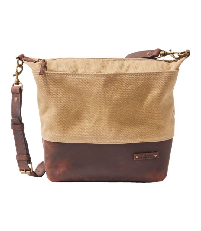 L.L.Bean Waxed Canvas Crossbody - LLBeanoutlets