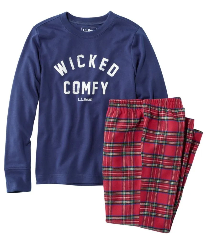 Kids' L.L.Bean Flannel Pajamas - LLBeanoutlets