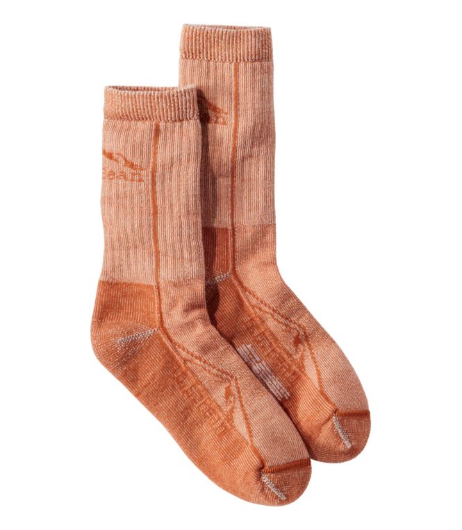 Unisex Cresta Wool No Fly Zone Lightweight Hiking Socks, Crew - LLBeanoutlets