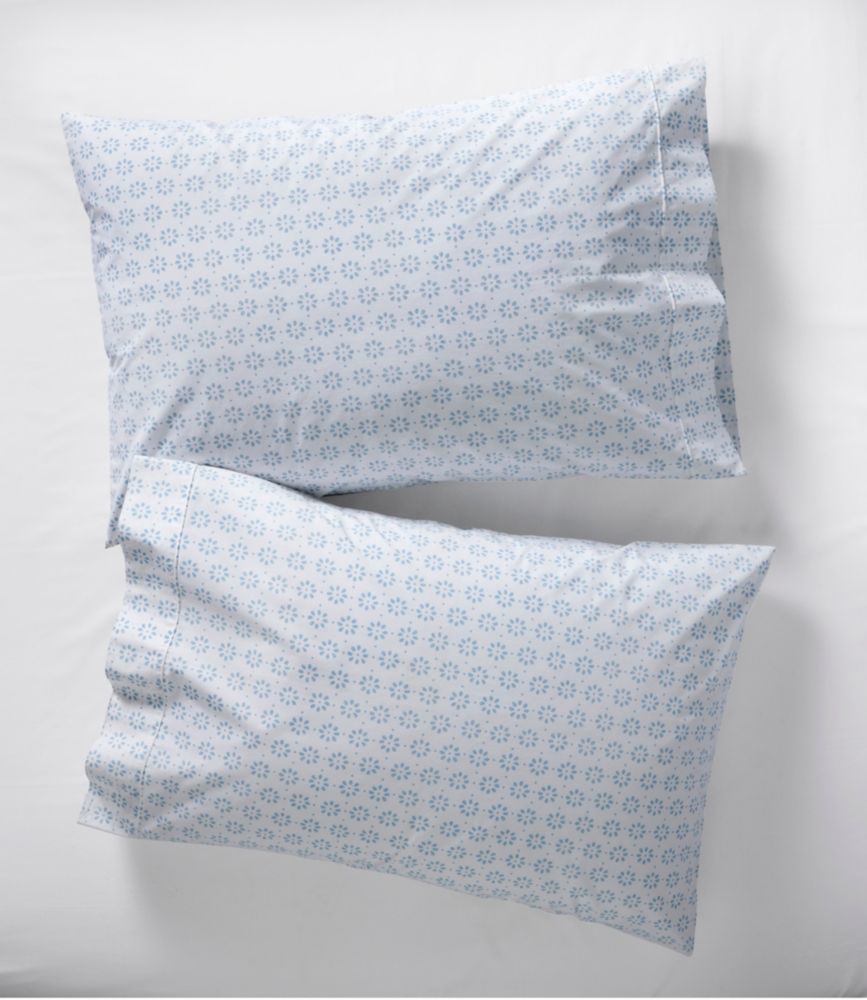 Sunwashed Percale Sheet Collection, Print - LLBeanoutlets