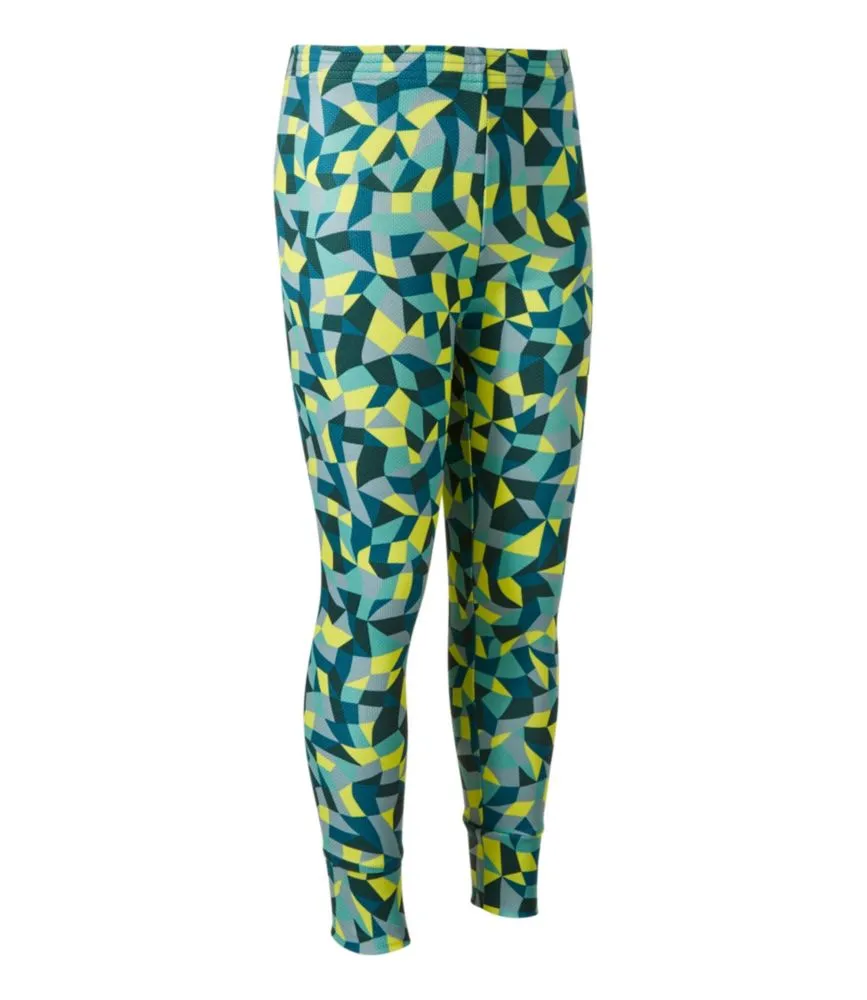 Kids' Wicked Warm Midweight Long Underwear, Pants Print - LLBeanoutlets