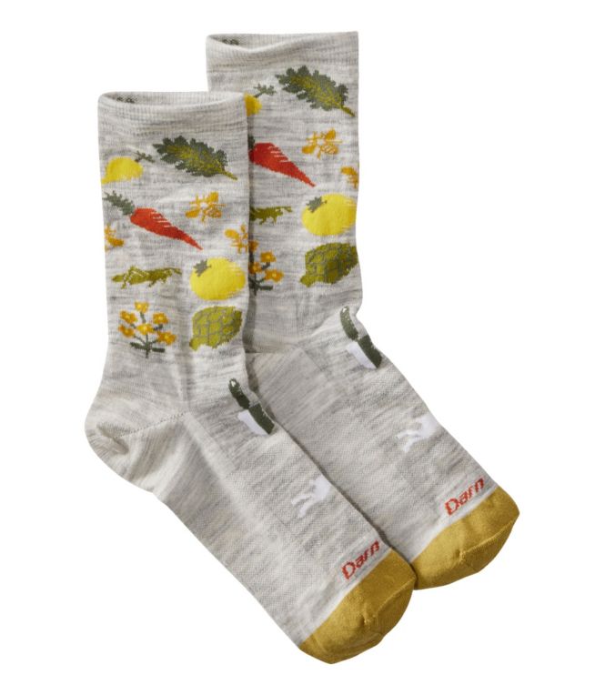 Women's Darn Tough Farmer's Market Socks, Crew - LLBeanoutlets