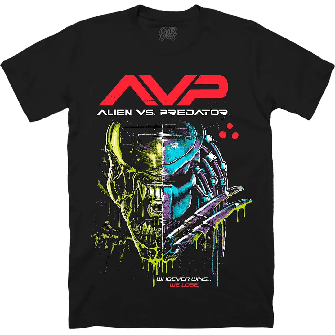 ALIEN VS. PREDATOR: WHOEVER WINS, WE LOSE - T-SHIRT - LLBeanoutlets