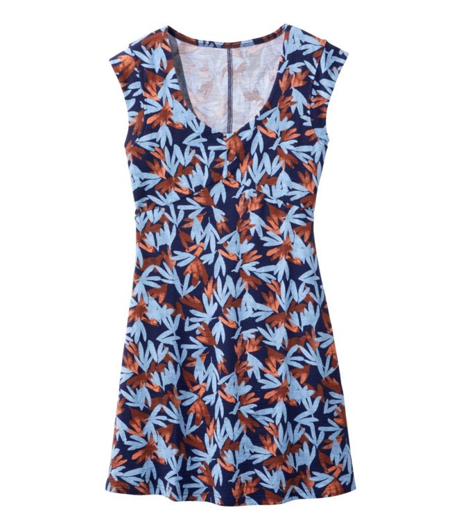 Women's Beech Point Dress, Print - LLBeanoutlets