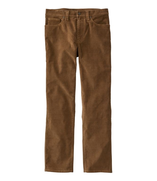 Men's BeanFlex? Corduroy Pants, Five-Pocket, Standard Fit, Straight Leg - LLBeanoutlets