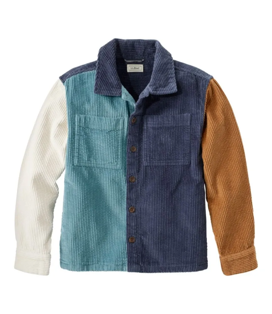 Kids' L.L.Bean Comfort Corduroy Shirt - LLBeanoutlets