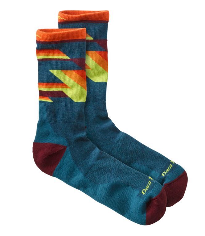 Men's Darn Tough Bolt Ultra-Light Cushion Running Socks, Micro-Crew - LLBeanoutlets