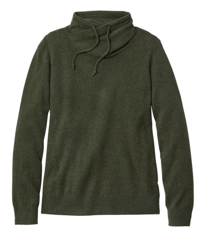 Women's Classic Cashmere Sweater, Funnelneck - LLBeanoutlets