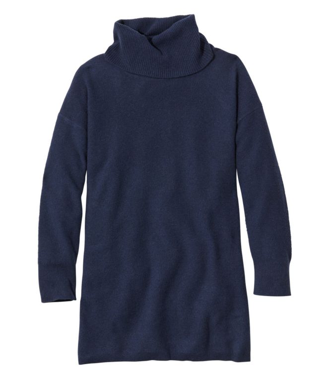 Women's Respun Cashmere Turtleneck Sweater - LLBeanoutlets