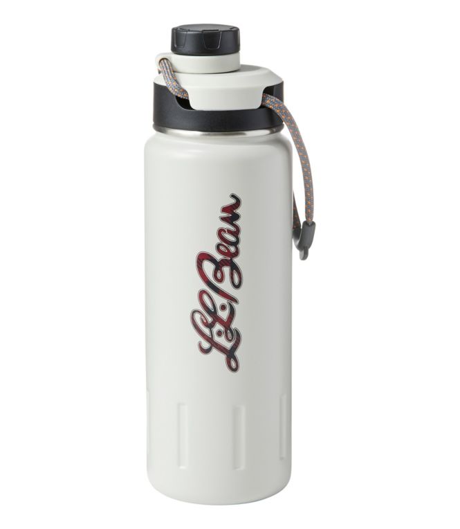 L.L.Bean Insulated Bean Canteen Water Bottle, Print - LLBeanoutlets