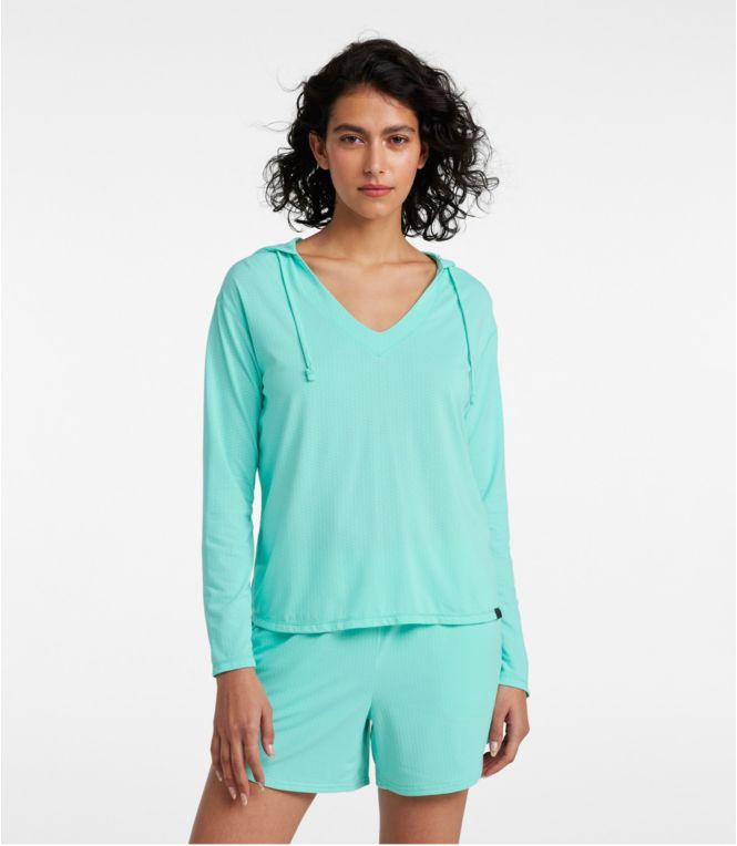 Women's Sand Beach Cover-Up, Hooded Pullover - LLBeanoutlets