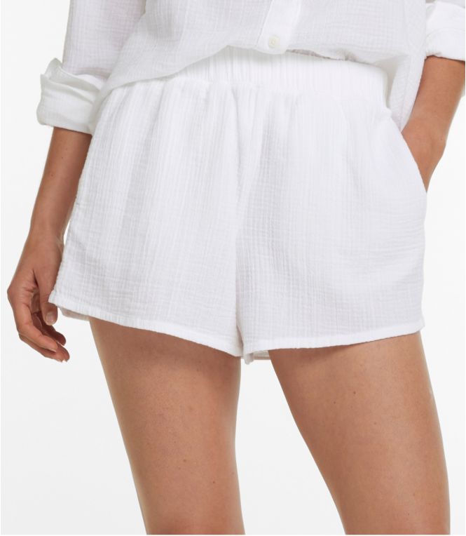 Women's Cloud Gauze Cover-Up Shorts - LLBeanoutlets