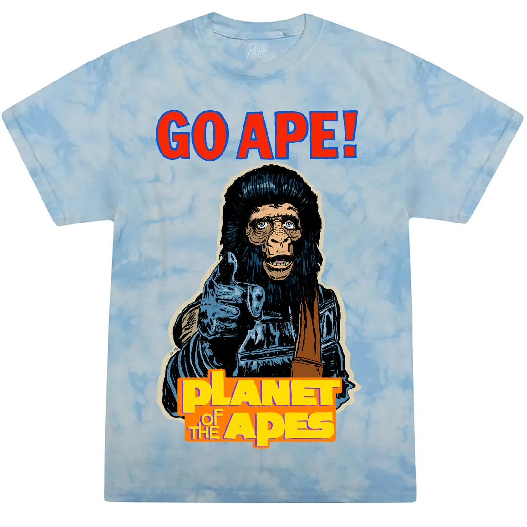 PLANET OF THE APES: GO APE! - T-SHIRT (PROPAGANDA TIE DYE) - LLBeanoutlets