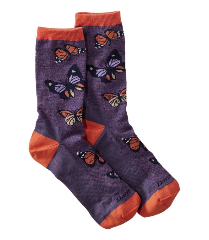 Women's Darn Tough Flutter Crew Sock - LLBeanoutlets
