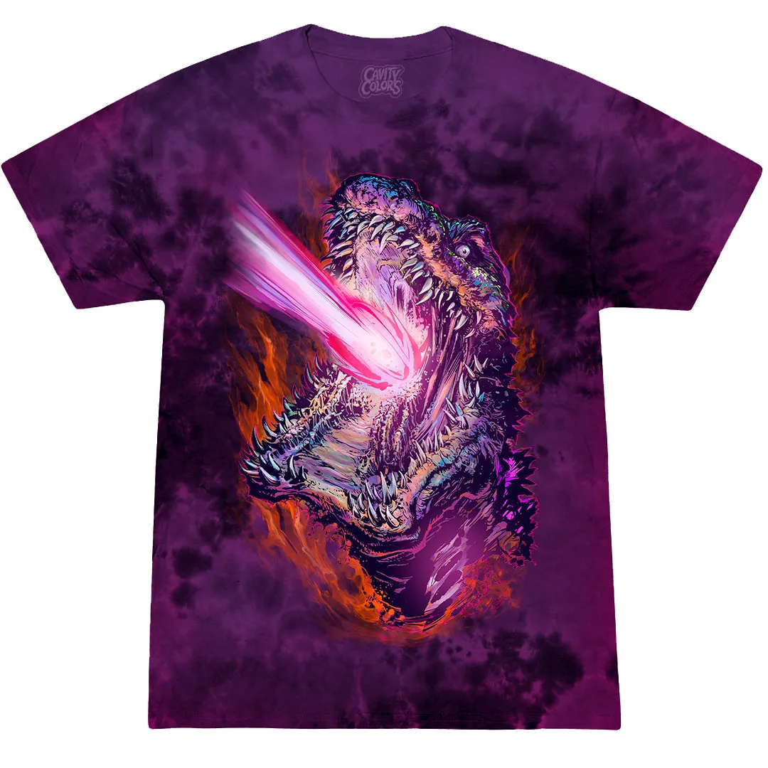 SHIN GODZILLA: WHO WILL KNOW - T-SHIRT (PURPLE ENERGY TIE DYE) - LLBeanoutlets
