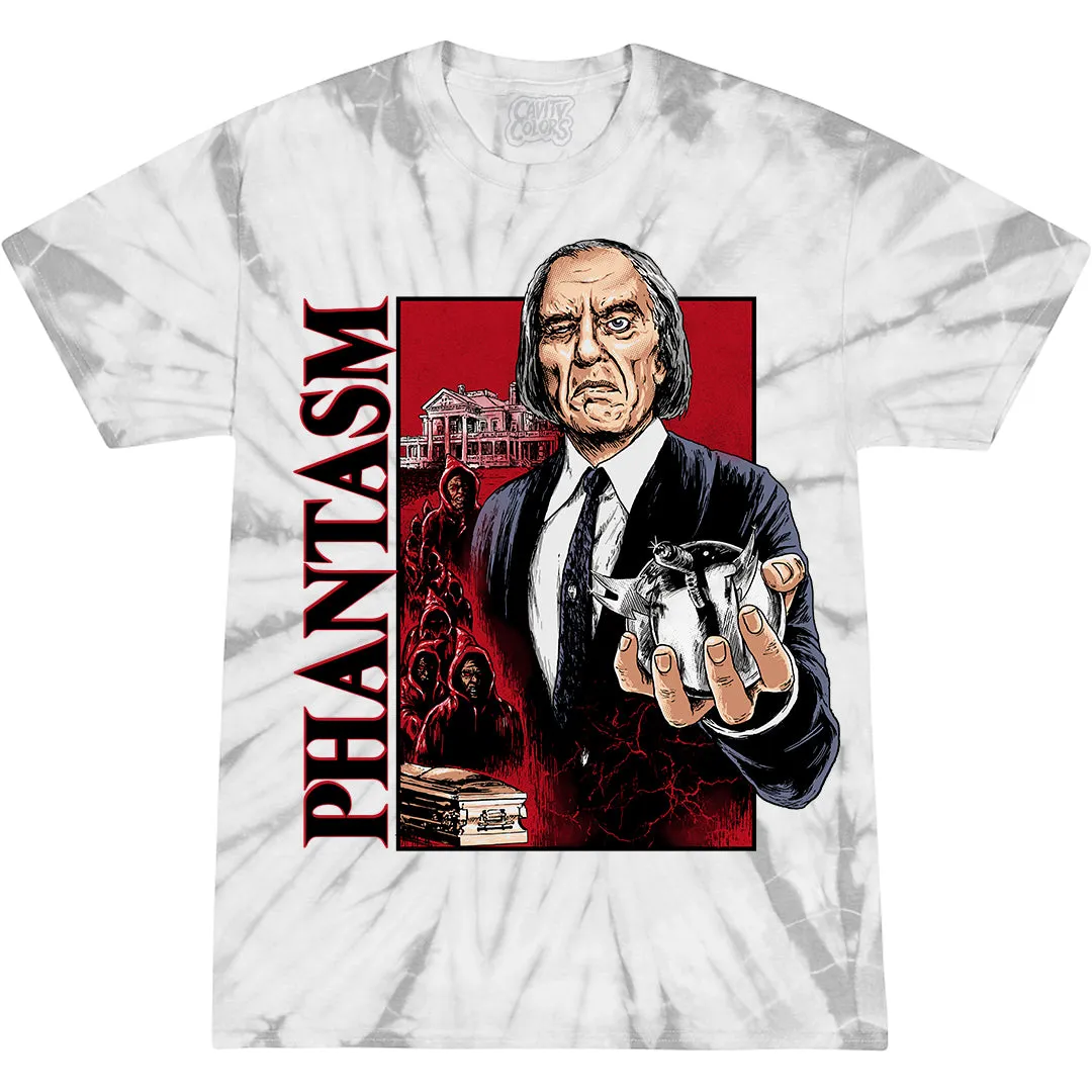 PHANTASM: THE TALL MAN - T-SHIRT (SILVER SPHERE TIE DYE) - LLBeanoutlets