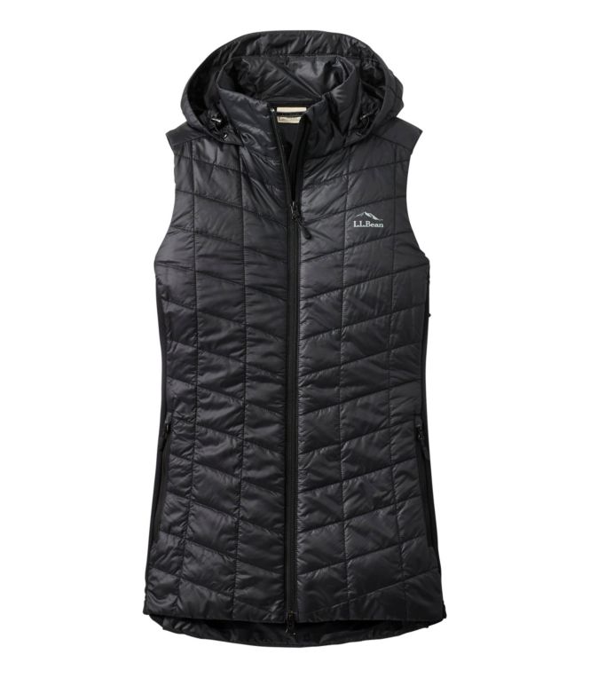 Women's PrimaLoft Packaway Long Vest - LLBeanoutlets