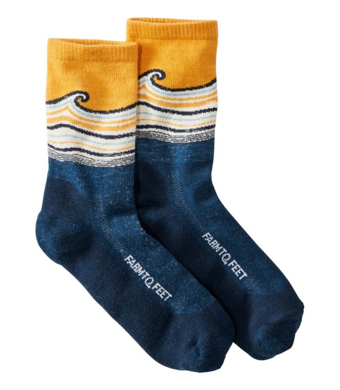Adults' Farm to Feet Big Sur 3/4 Hiking Sock - LLBeanoutlets