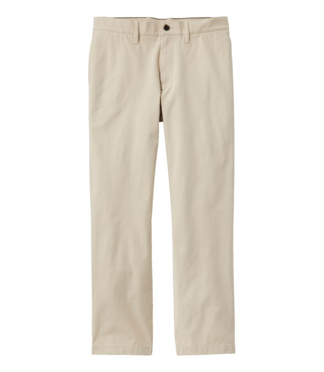 Men's Easy-Care Stretch Chinos, Classic Fit, Straight Leg - LLBeanoutlets