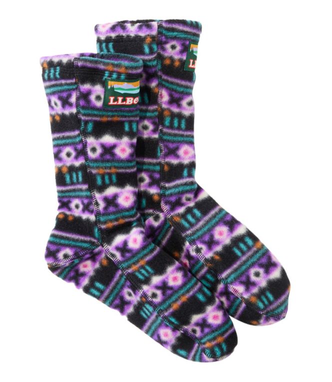 Adults' L.L.Bean Fleece Socks - LLBeanoutlets