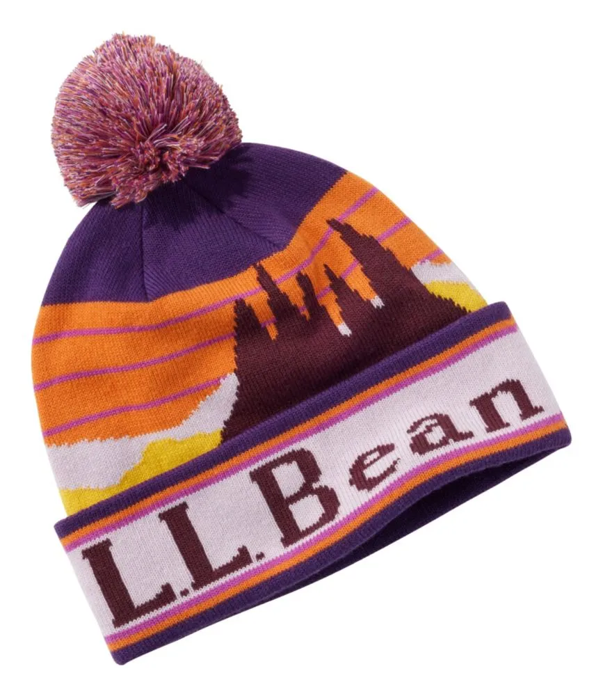 Kids' L.L.Bean Pom Hat - LLBeanoutlets