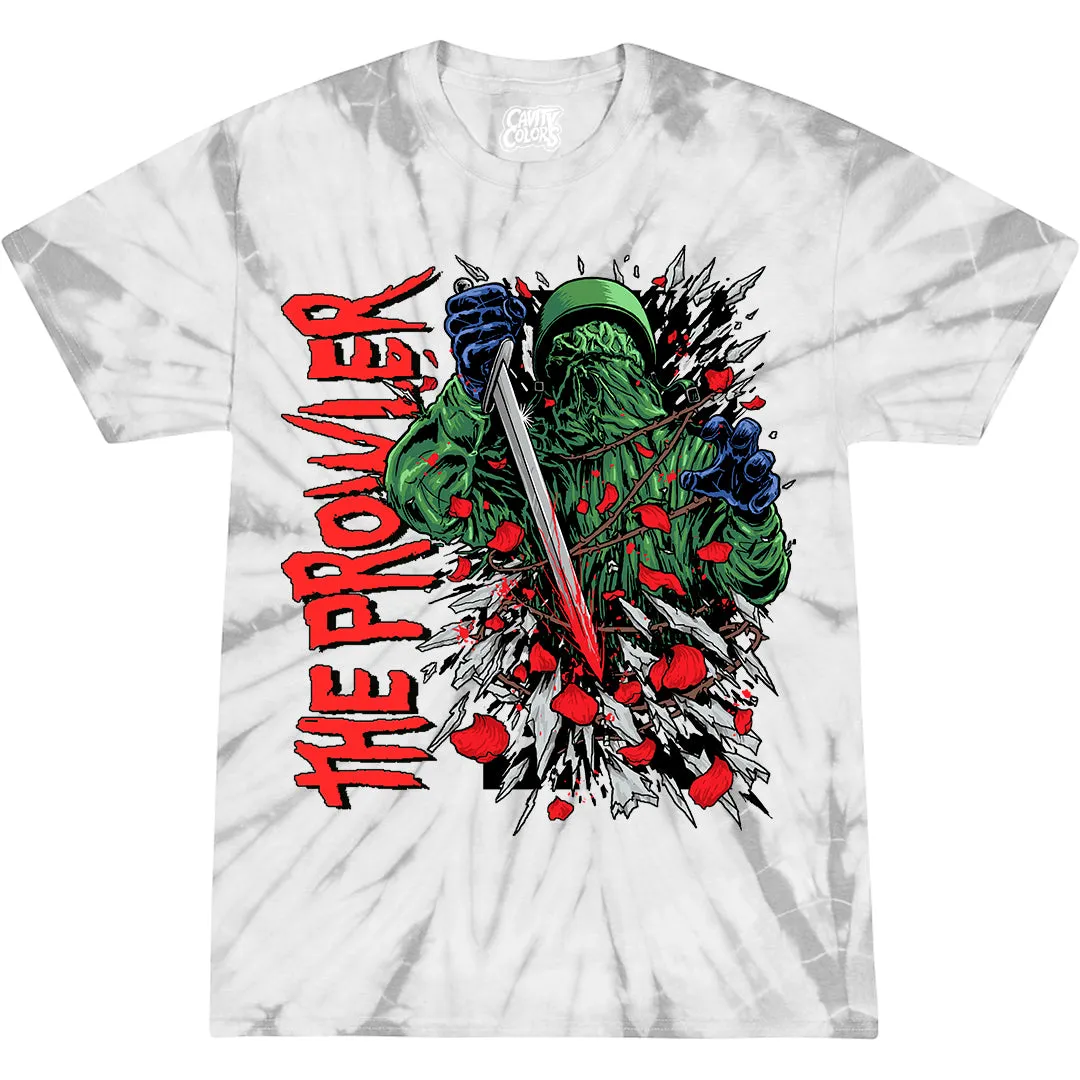 THE PROWLER: IT WILL FREEZE YOUR BLOOD - T-SHIRT (SILVER BLADE TIE DYE) - LLBeanoutlets
