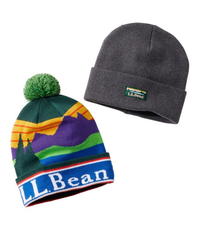 Adults' Katahdin Pom and L.L.Beanie Gift Set - LLBeanoutlets