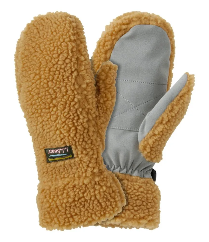 Kids' Sherpa Mittens - LLBeanoutlets