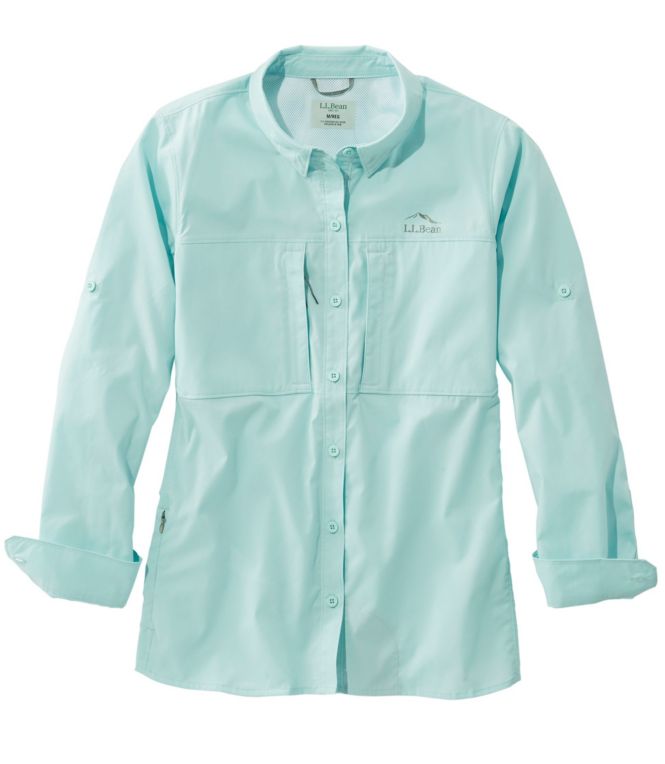 Women's Tropicwear Pro Stretch Shirt, Long-Sleeve - LLBeanoutlets