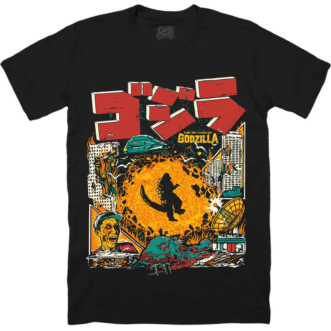 THE RETURN OF GODZILLA: VOLCANIC FINALE - T-SHIRT - LLBeanoutlets