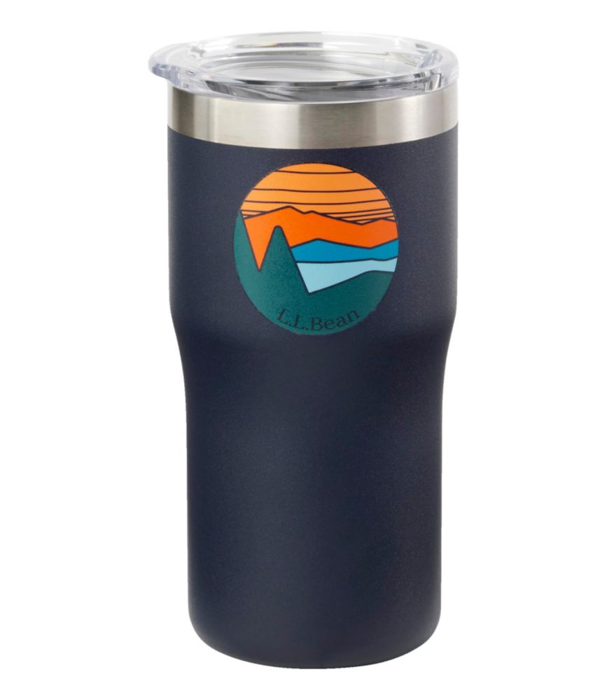 L.L.Bean Insulated Camp Tumbler, Print 17 oz. - LLBeanoutlets