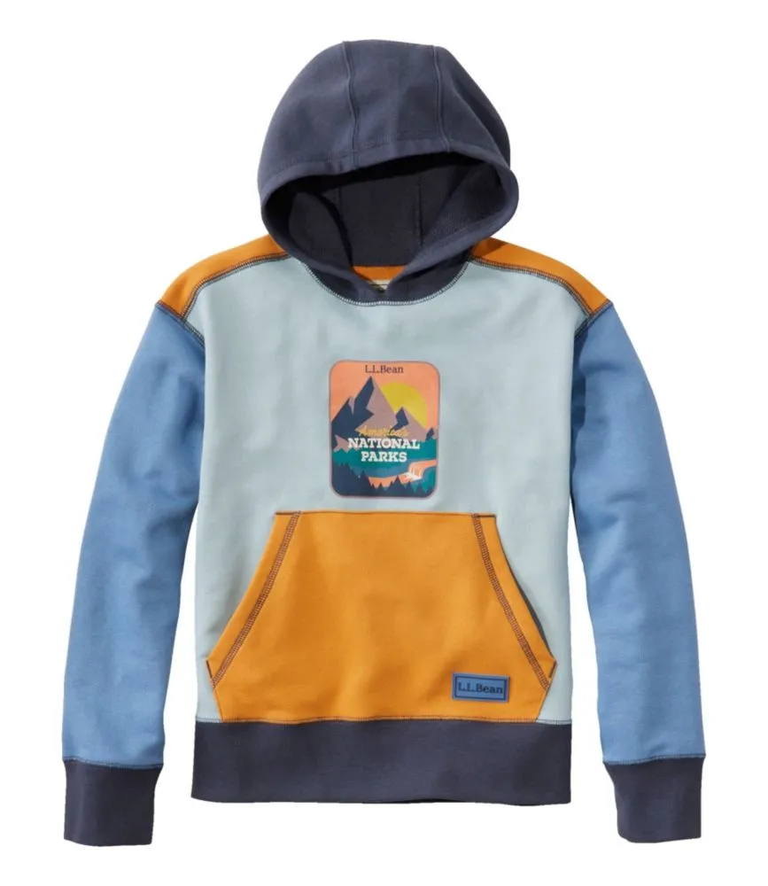 Kids' Athleisure Hoodie, Colorblock - LLBeanoutlets