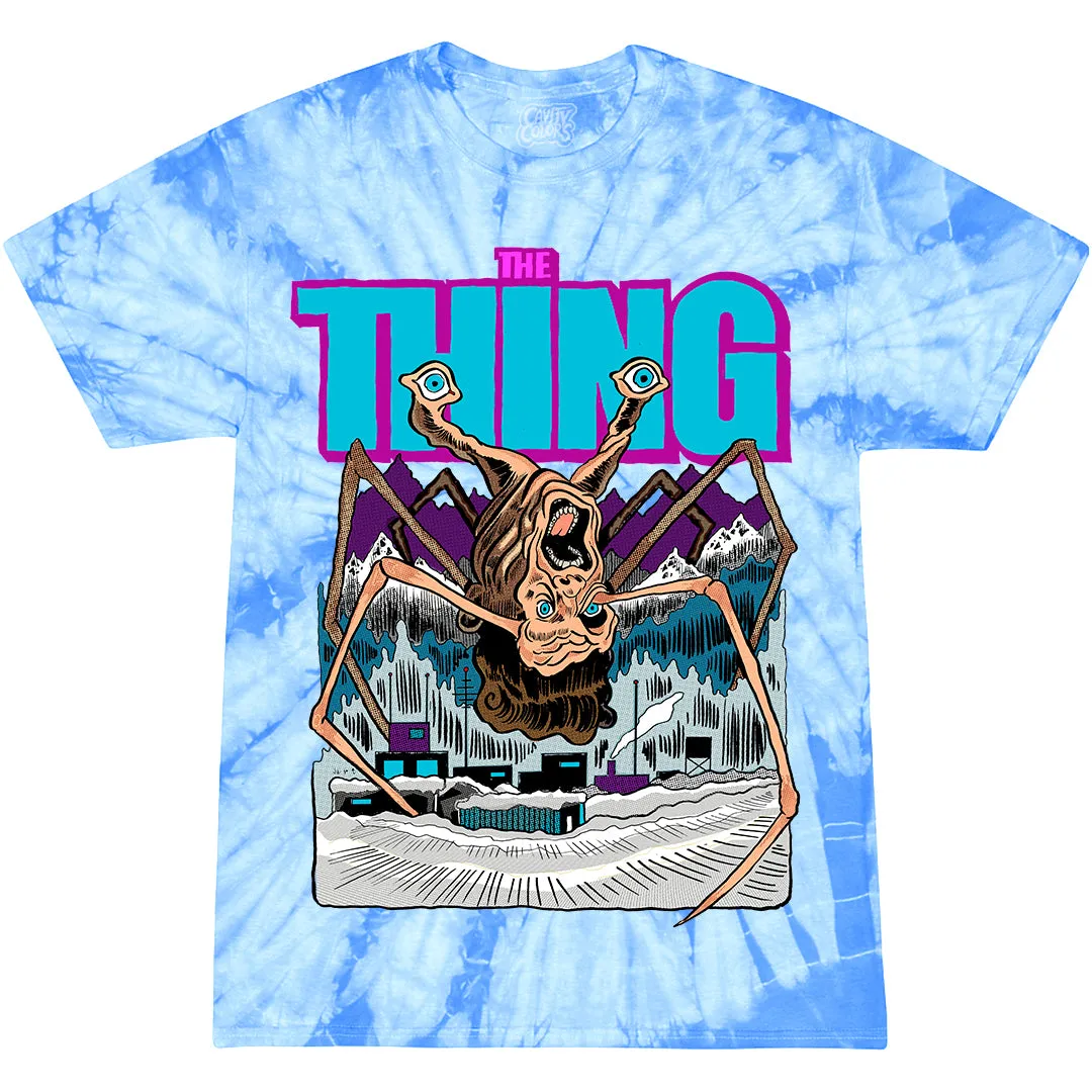 THE THING: NORRIS MONSTER - T-SHIRT (CRACKED ICE TIE DYE) - LLBeanoutlets