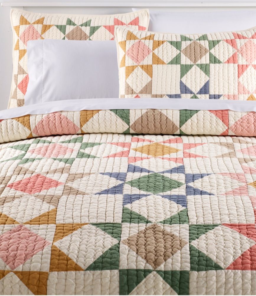 North Star Patchwork Quilt Collection - LLBeanoutlets