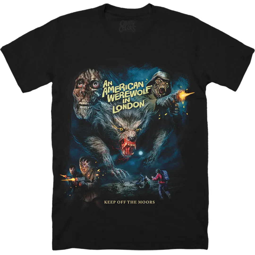 AN AMERICAN WEREWOLF IN LONDON - T-SHIRT - LLBeanoutlets