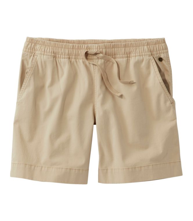 Women's Lakewashed Dock Shorts, Mid-Rise - LLBeanoutlets