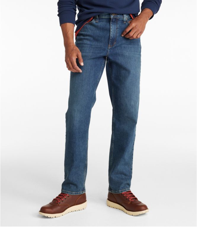 Men's BeanFlex® Jeans, Classic Fit, Straight Leg - LLBeanoutlets