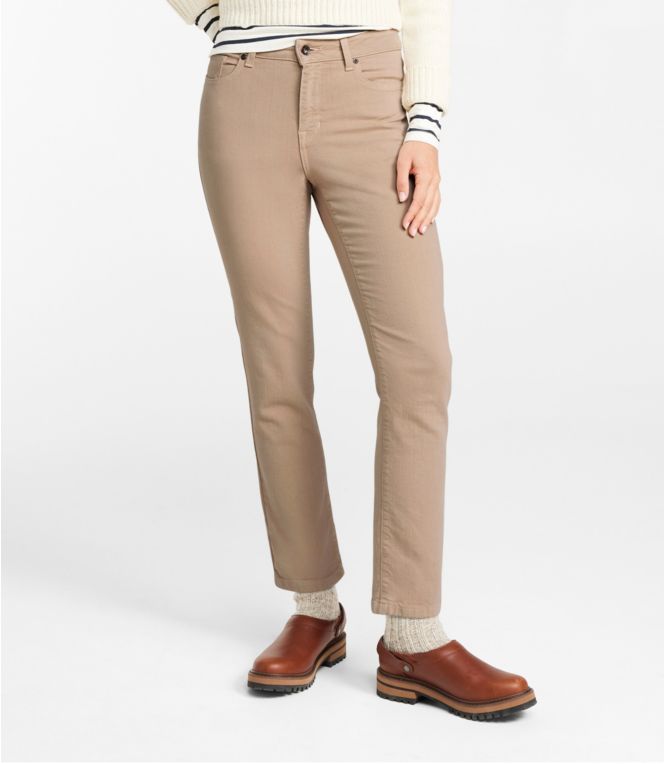 Women's True Shape Jeans, High-Rise Slim-Leg Ankle Colors - LLBeanoutlets
