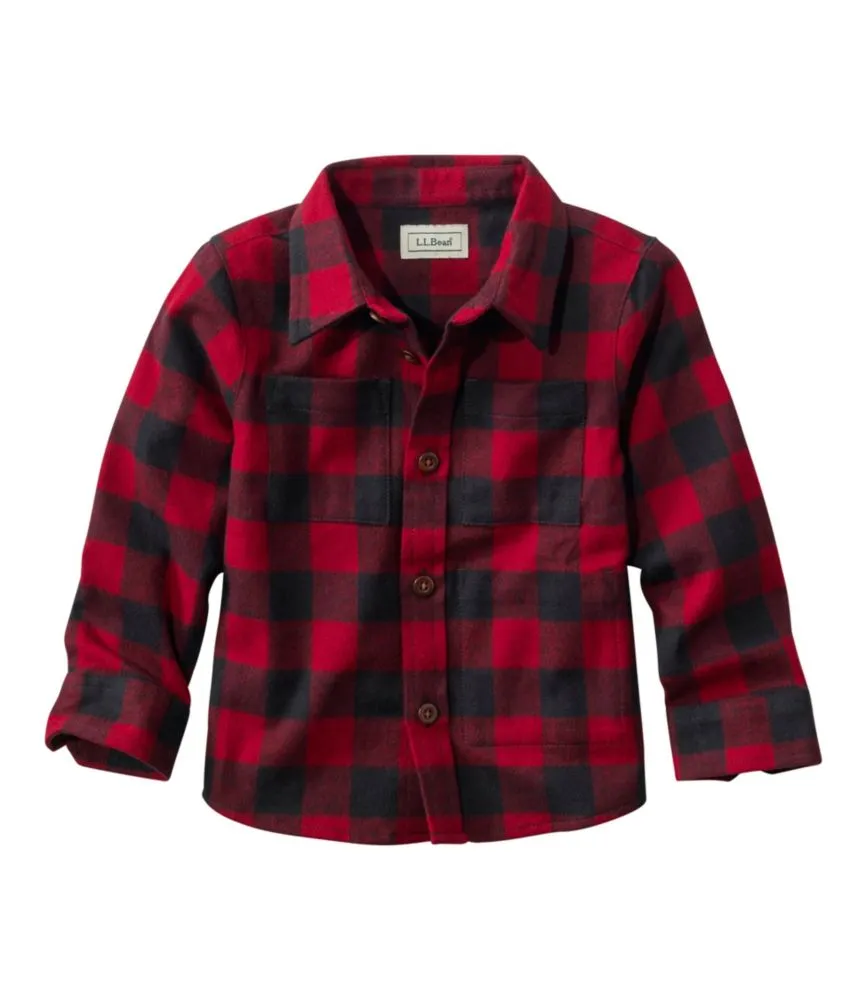 Toddlers' Scotch Plaid Flannel Shirt - LLBeanoutlets