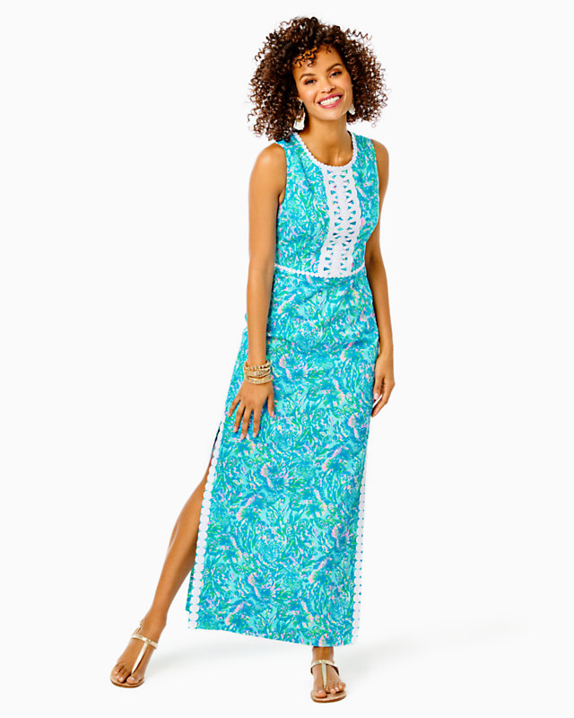 Ashler Maxi Shift Dress - LLBeanoutlets