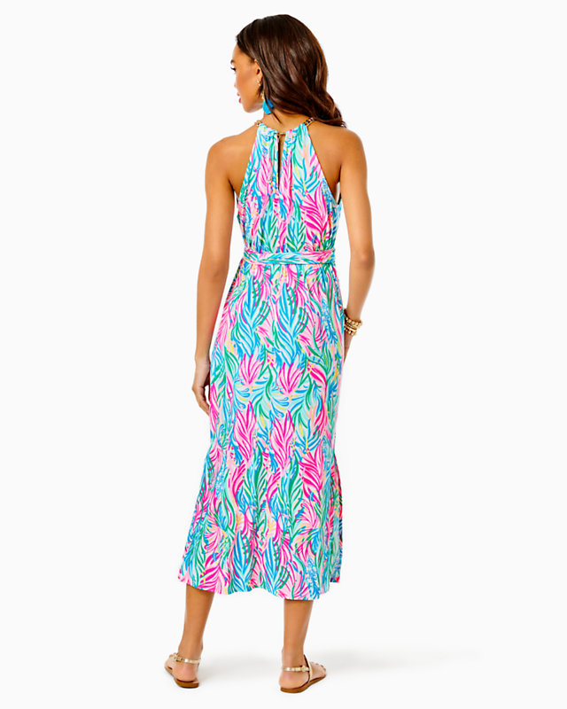 Bingham Halter Midi Dress - LLBeanoutlets