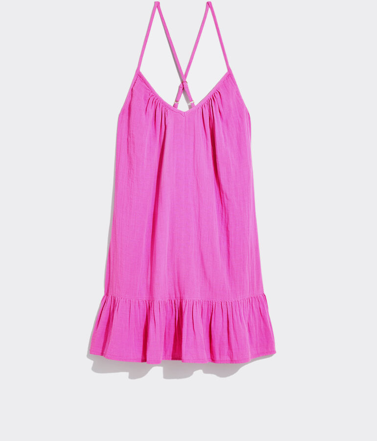 Seastitch Double-Gauze Strappy Cover-Up - LLBeanoutlets
