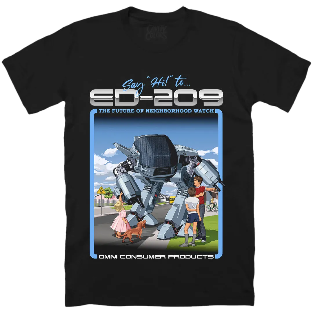 ED-209: NEIGHBORHOOD WATCH - T-SHIRT - LLBeanoutlets